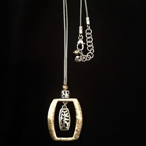 Silver and Gold plated necklace